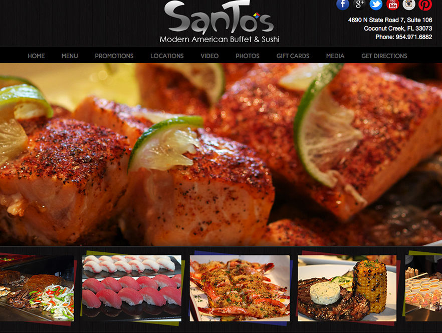 Restaurant web designer - website design for restaurant in miami